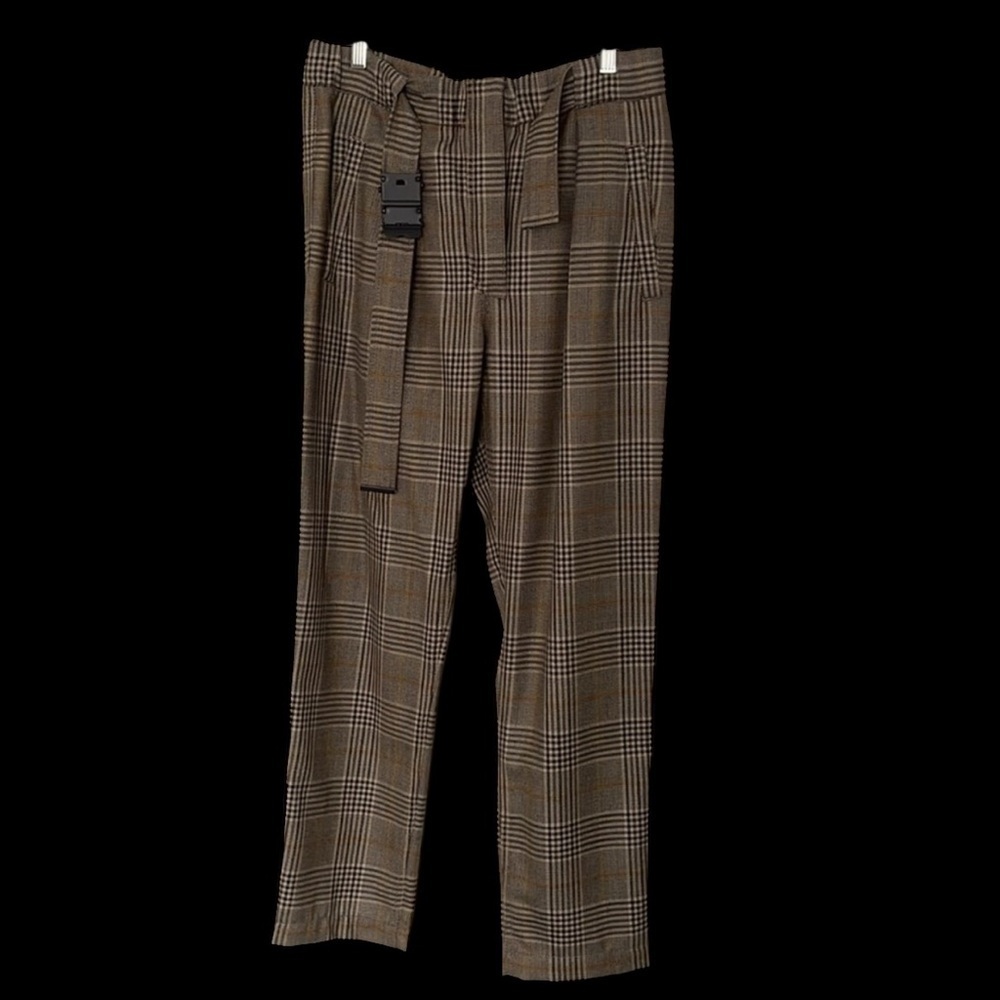 Brunello Cucinelli multicolour plaid plaid pattern trousers 6